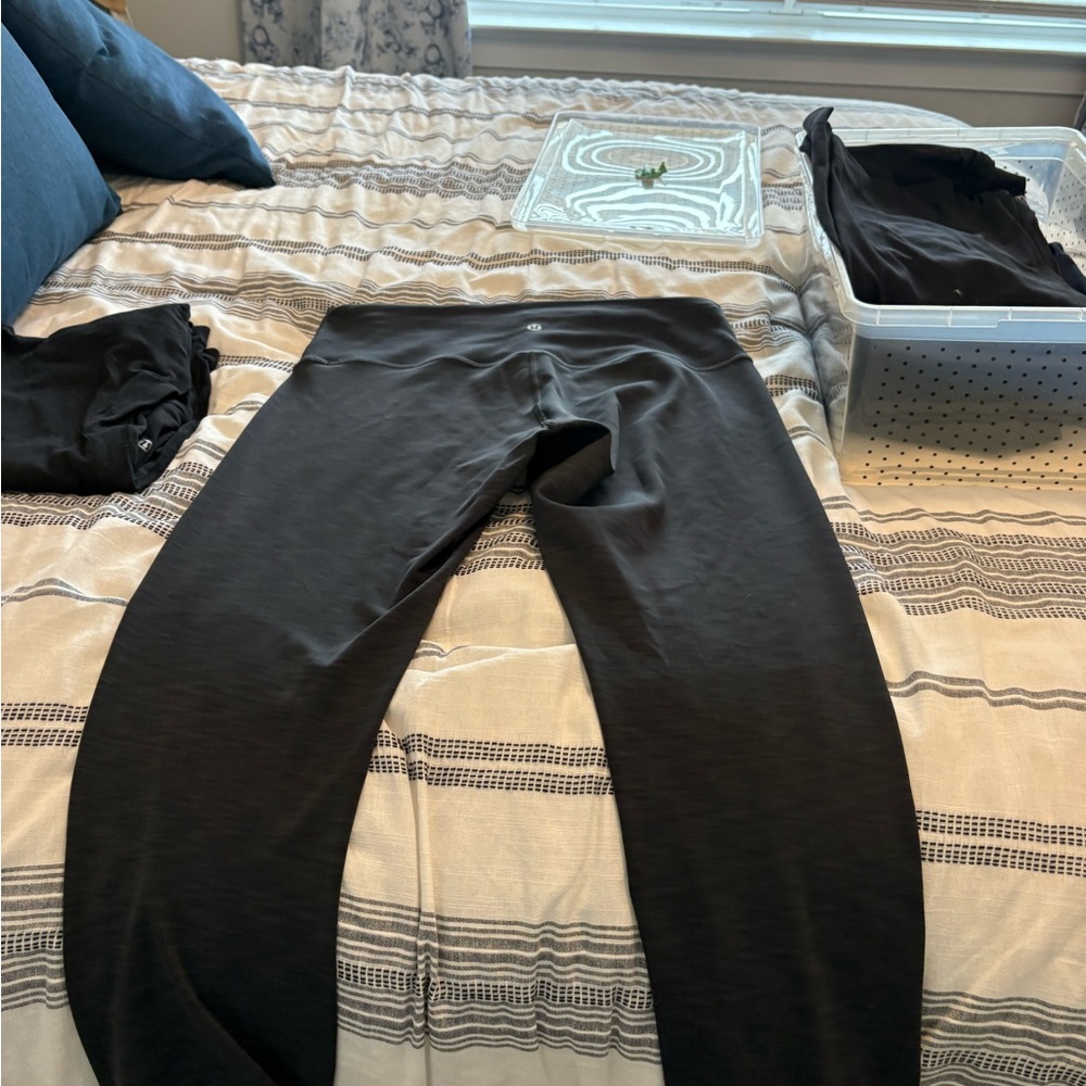 Lululemon Athletica Charcoal Leggings